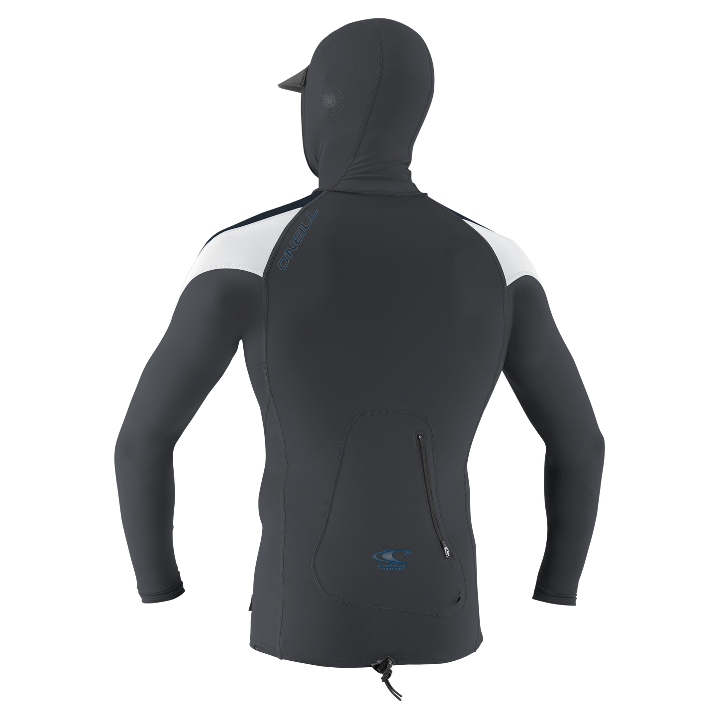 O'Neill Premium Skins O'Zone L/S Rash Guard w/Hood - L/S Rash Guards