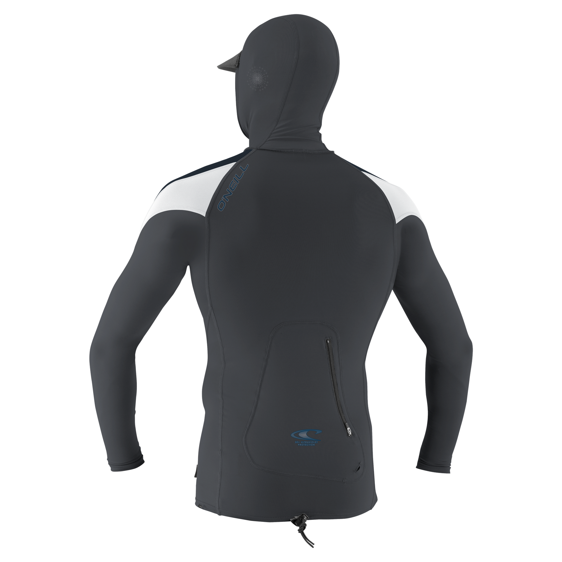 O'Neill Premium Skins O'Zone L/S Rash Guard w/Hood - L/S Rash Guards