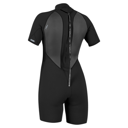 O'Neill Wms Reactor-2 2mm Back Zip S/S Spring - Short Arm / Back-zip