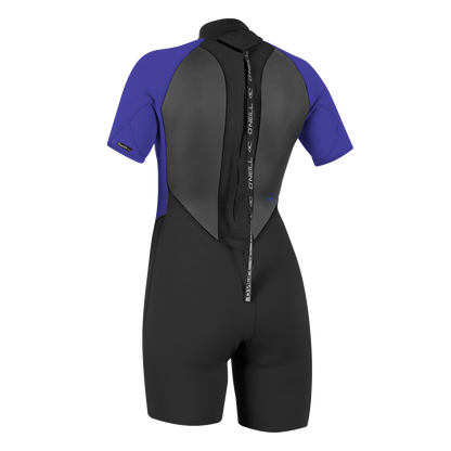 O'Neill Wms Reactor-2 2mm Back Zip S/S Spring - Short Arm / Back-zip