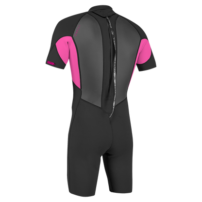 O'Neill Youth Reactor-2 2mm Back Zip S/S Spring - Short Arm / Back-zip