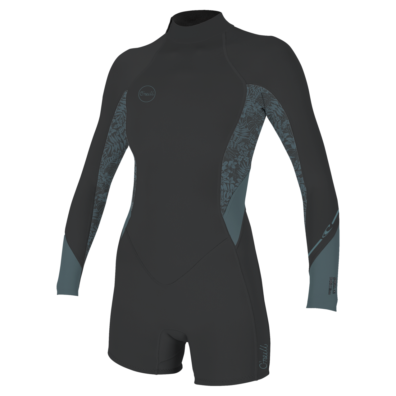 O'Neill Wms Bahia 2/1 Back Zip L/S Spring