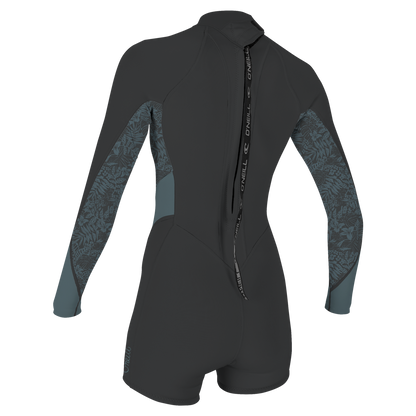 O'Neill Wms Bahia 2/1 Back Zip L/S Spring