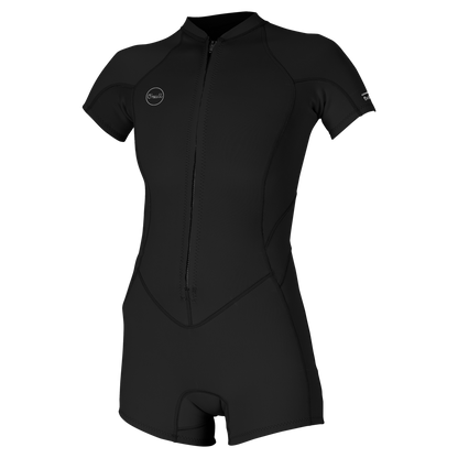 O'Neill Wms Bahia 2/1 Front Zip S/S Spring