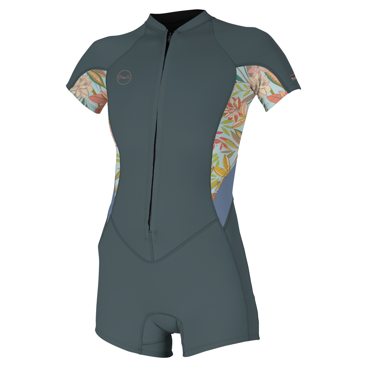 O'Neill Wms Bahia 2/1 Front Zip S/S Spring - Short Arm / Front-zip