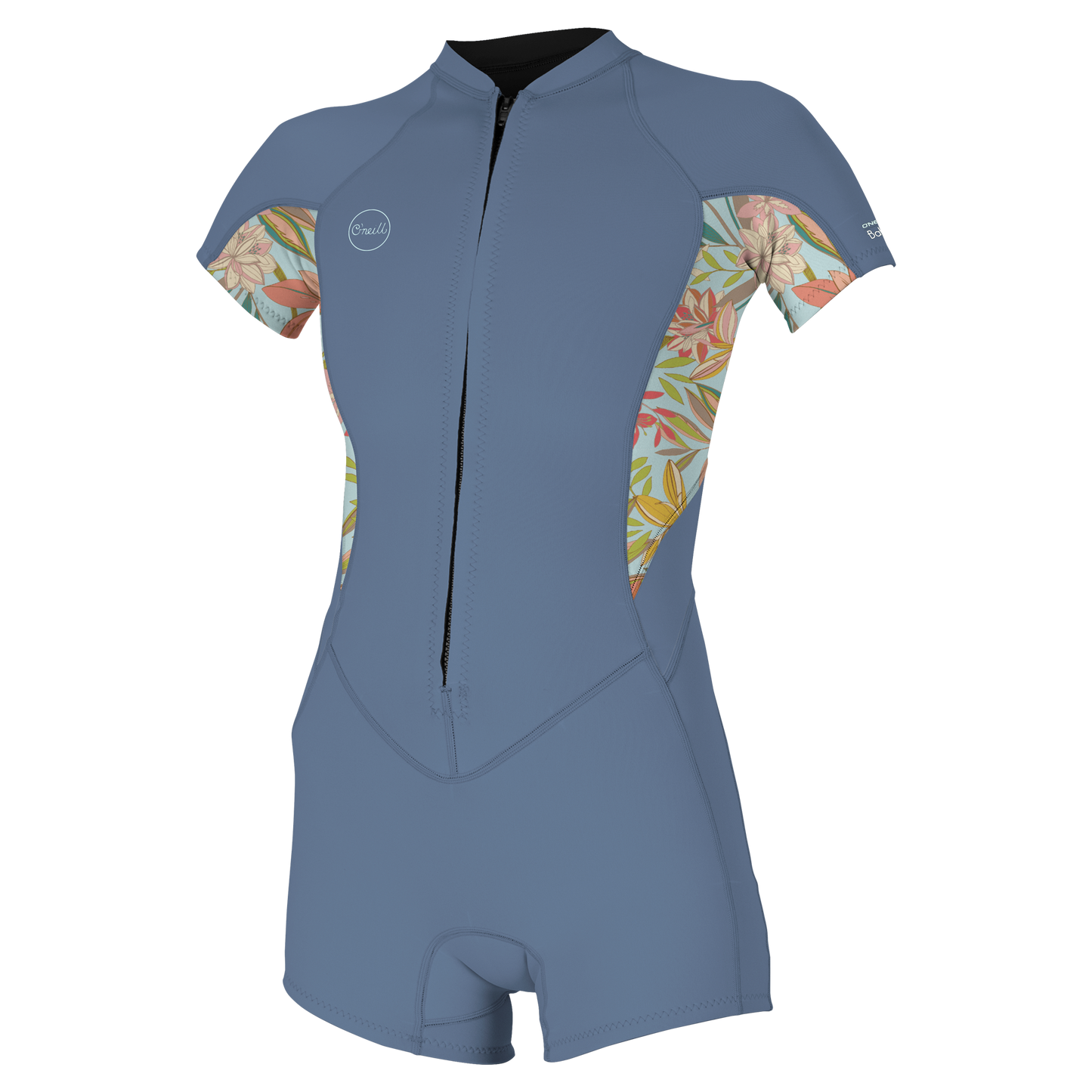 O'Neill Wms Bahia 2/1 Front Zip S/S Spring - Short Arm / Front-zip