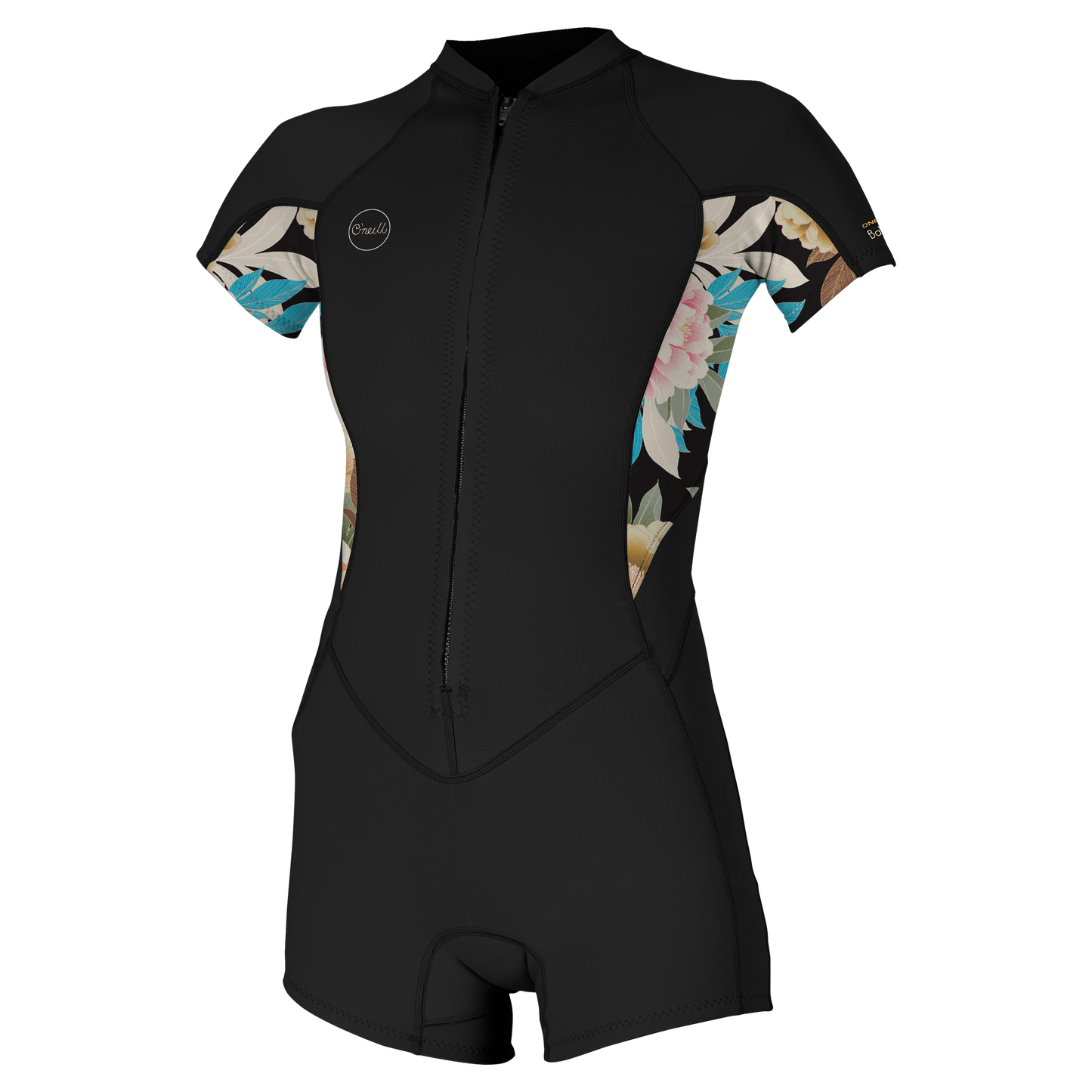 O'Neill Wms Bahia 2/1 Front Zip S/S Spring - Short Arm / Front-zip