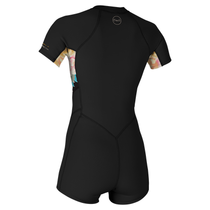O'Neill Wms Bahia 2/1 Front Zip S/S Spring - Short Arm / Front-zip