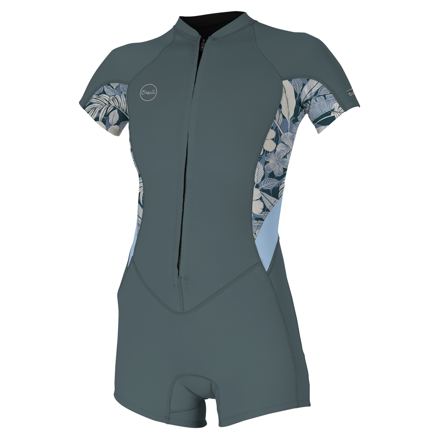 O'Neill Wms Bahia 2/1 Front Zip S/S Spring - Short Arm / Front-zip
