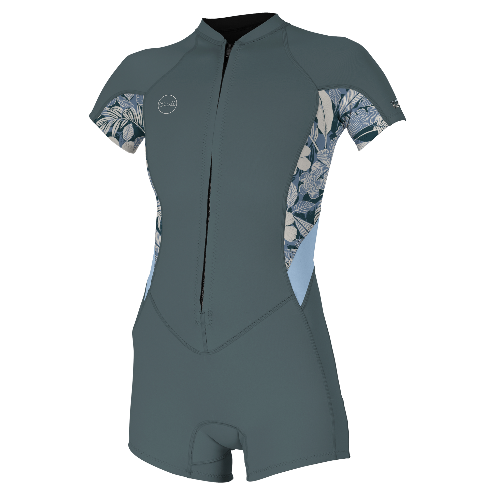 O'Neill Wms Bahia 2/1 Front Zip S/S Spring - Short Arm / Front-zip
