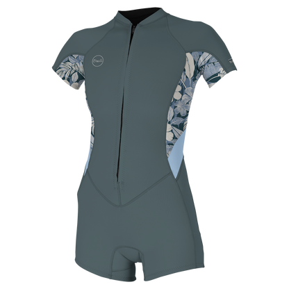 O'Neill Wms Bahia 2/1 Front Zip S/S Spring - Short Arm / Front-zip
