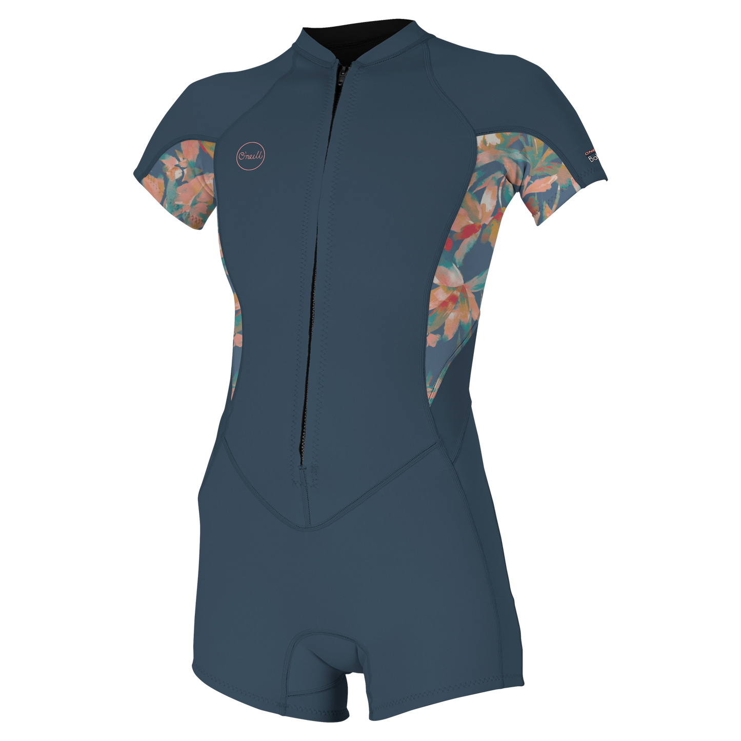 O'Neill Wms Bahia 2/1 Front Zip S/S Spring - Short Arm / Front-zip
