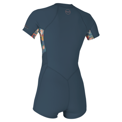 O'Neill Wms Bahia 2/1 Front Zip S/S Spring - Short Arm / Front-zip