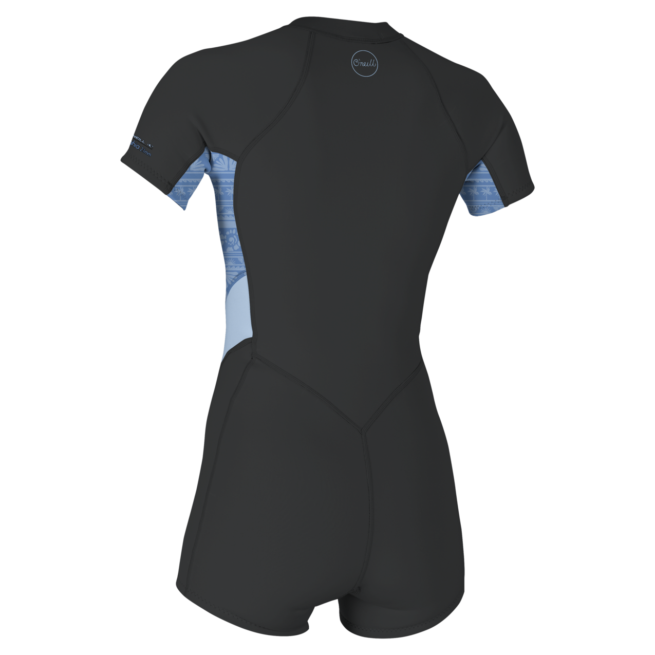 O'Neill Wms Bahia 2/1 Front Zip S/S Spring