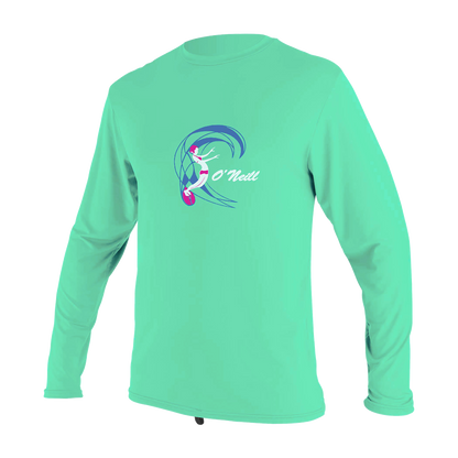 O'Neill Toddler O'Zone L/S Sun Shirt - Girls - L/S Lycras