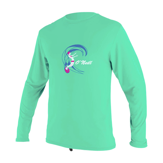 O'Neill Toddler O'Zone L/S Sun Shirt - Girls - L/S Lycras