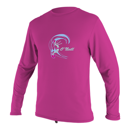 O'Neill Toddler O'Zone L/S Sun Shirt - Girls - L/S Lycras
