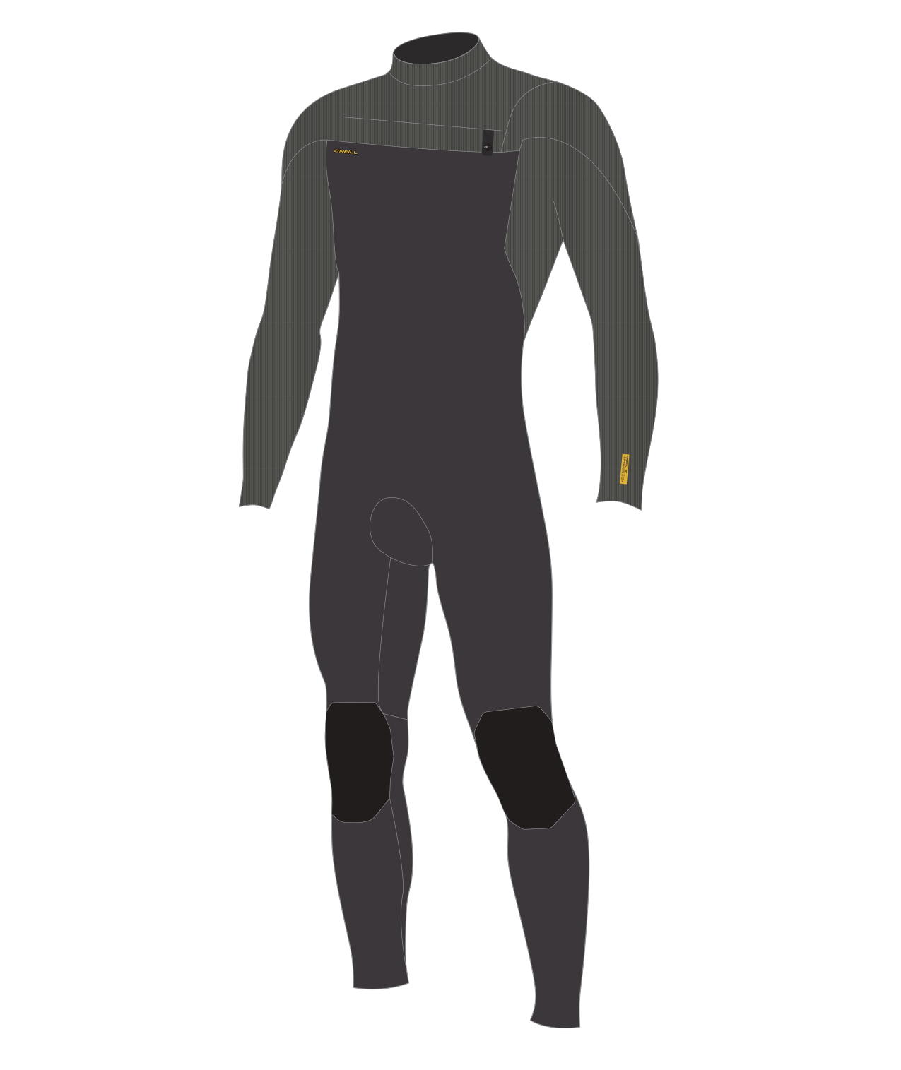 O'Neill Hyperfreak 3/2+ Chest Zip Full - Fullsuit / Front-zip