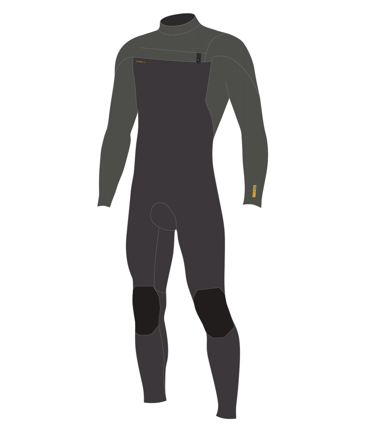 O'Neill Hyperfreak 4/3+ Chest Zip Full - Fullsuit / Front-zip