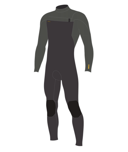 O'Neill Hyperfreak 4/3+ Chest Zip Full - Fullsuit / Front-zip