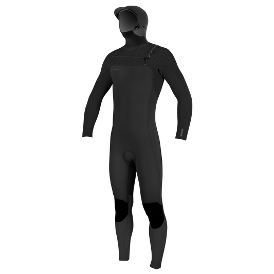 O'Neill Hyperfreak 4/3+ Chest Zip w/Hood - Hooded / Fullsuits