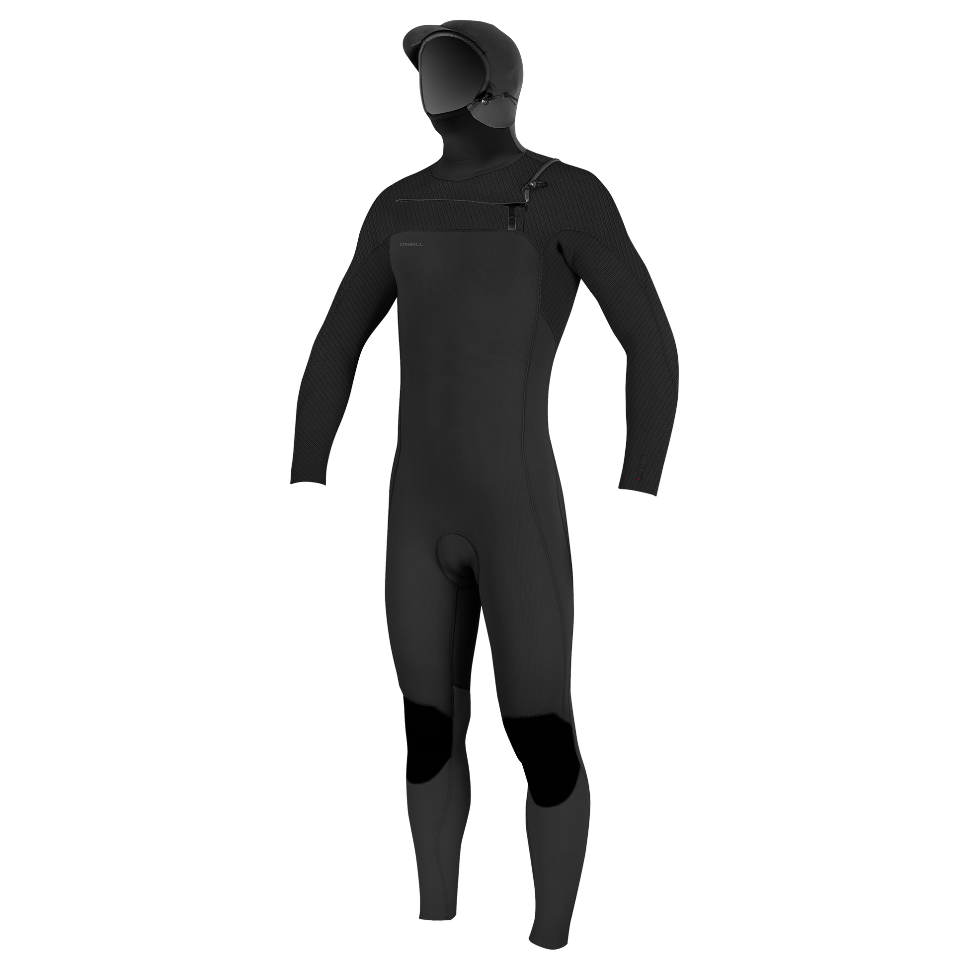 O'Neill Hyperfreak 5/4+ Chest Zip w/Hood - Hooded / Fullsuits