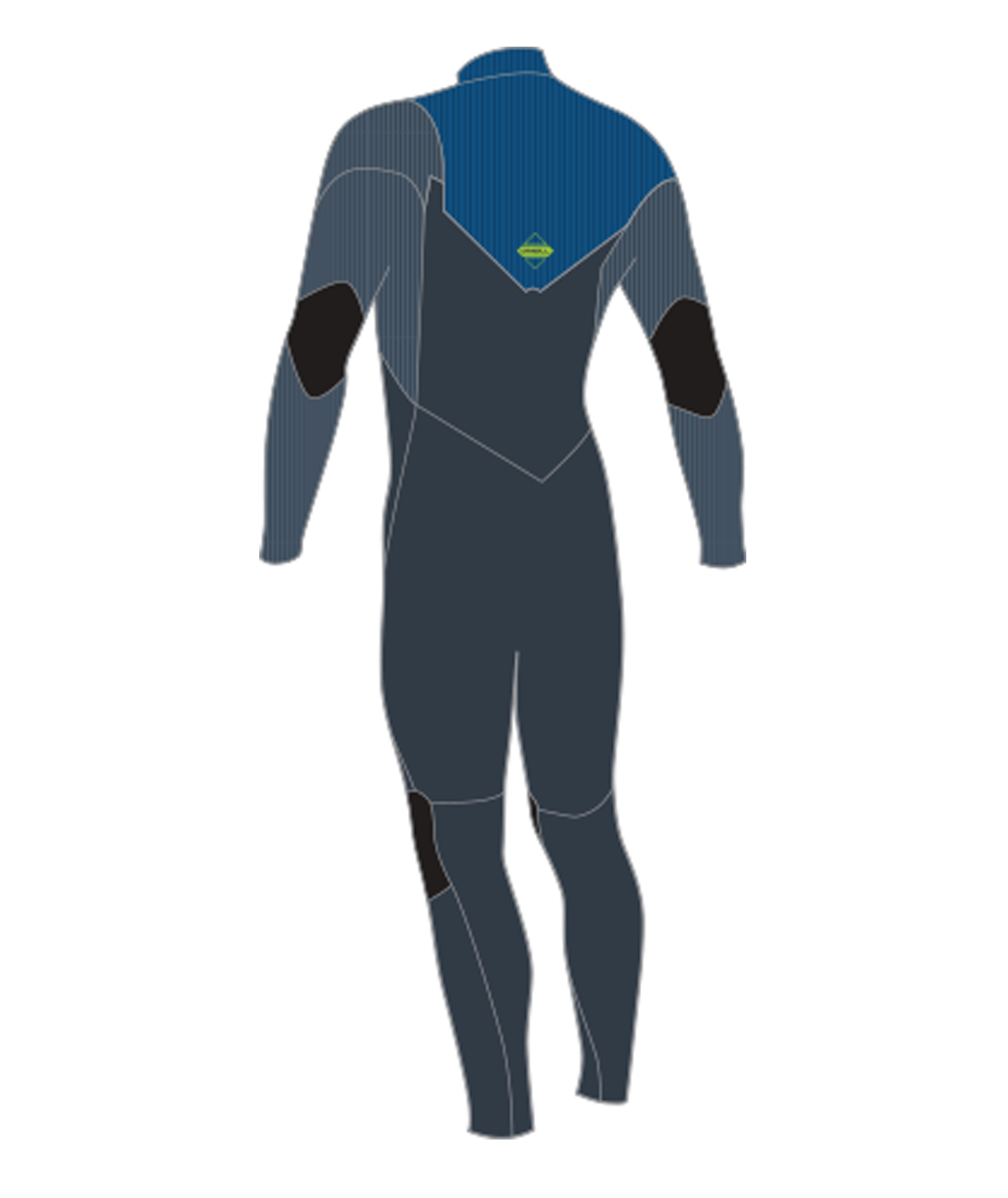 O'Neill Youth Hyperfreak 4/3+ Chest Zip Full - Fullsuit / Front-zip