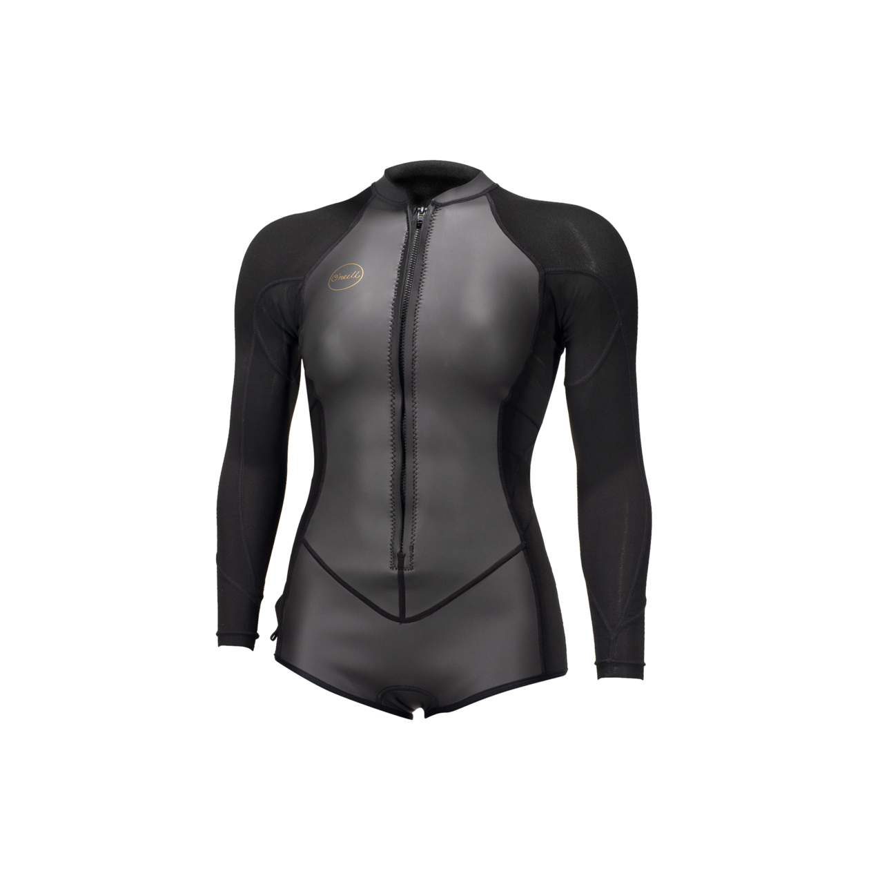 O'Neill Wms Bahia 2/1 Front Zip L/S Short Spring