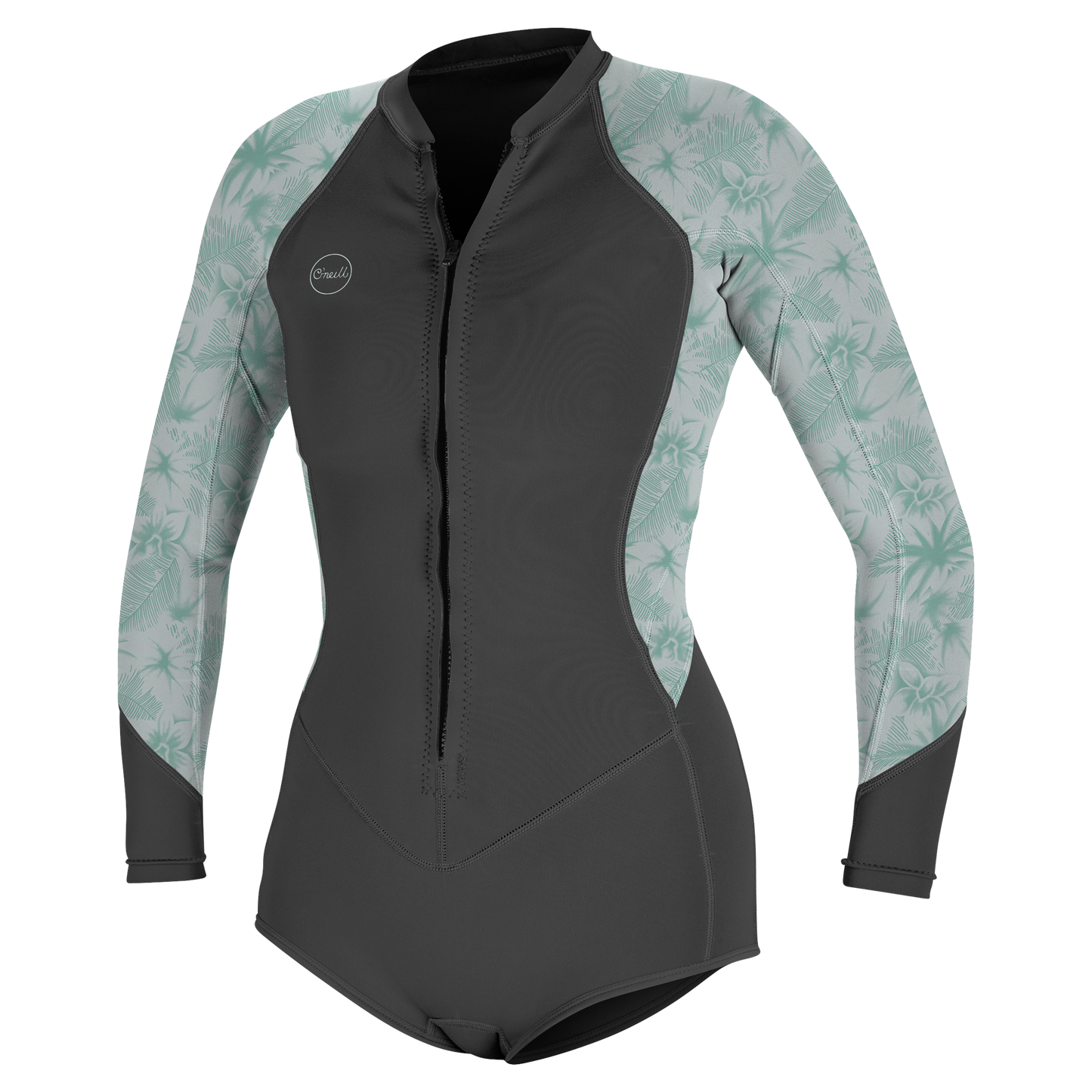 O'Neill Wms Bahia 2/1 Front Zip L/S Short Spring - Long Arm / Front-zip