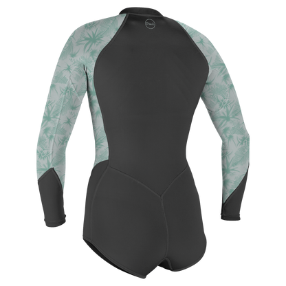 O'Neill Wms Bahia 2/1 Front Zip L/S Short Spring - Long Arm / Front-zip