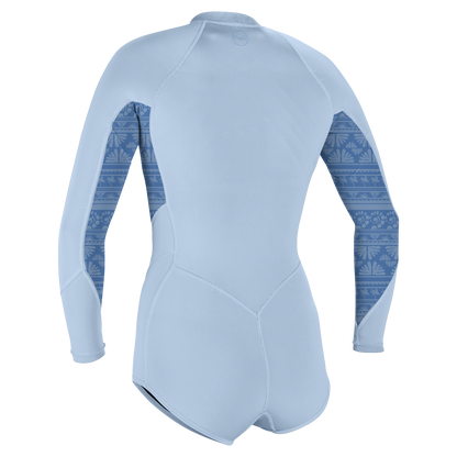 O'Neill Wms Bahia 2/1 Front Zip L/S Short Spring