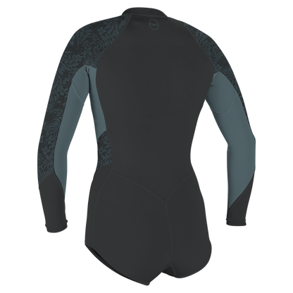 O'Neill Wms Bahia 2/1 Front Zip L/S Short Spring