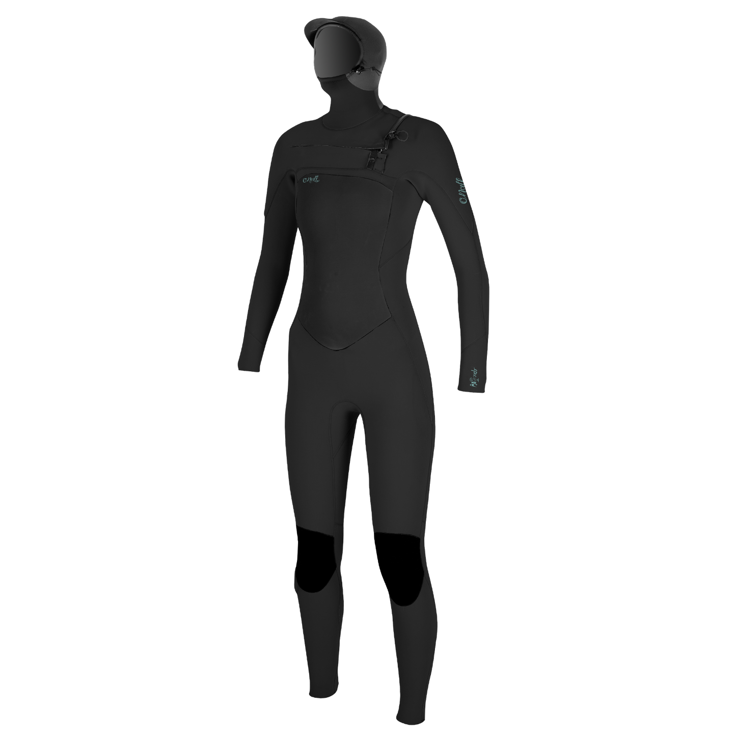 O'Neill Wms Epic 6/5/4 Chest Zip W/Hood Full - Fullsuit / Front-zip