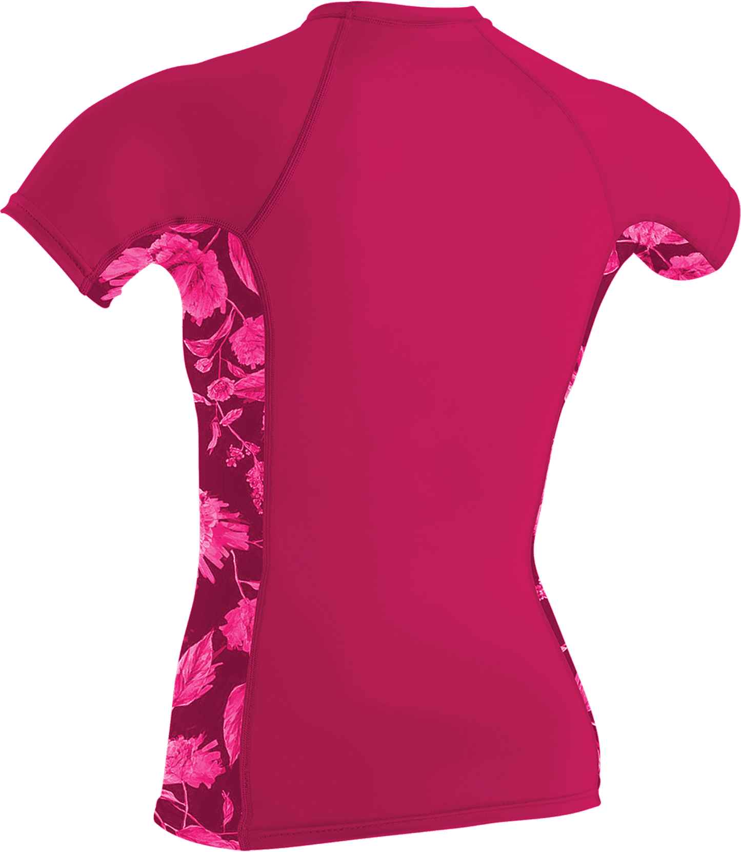 O'Neill Wms Side Print S/S Rash Guard - S/S Rash Guards