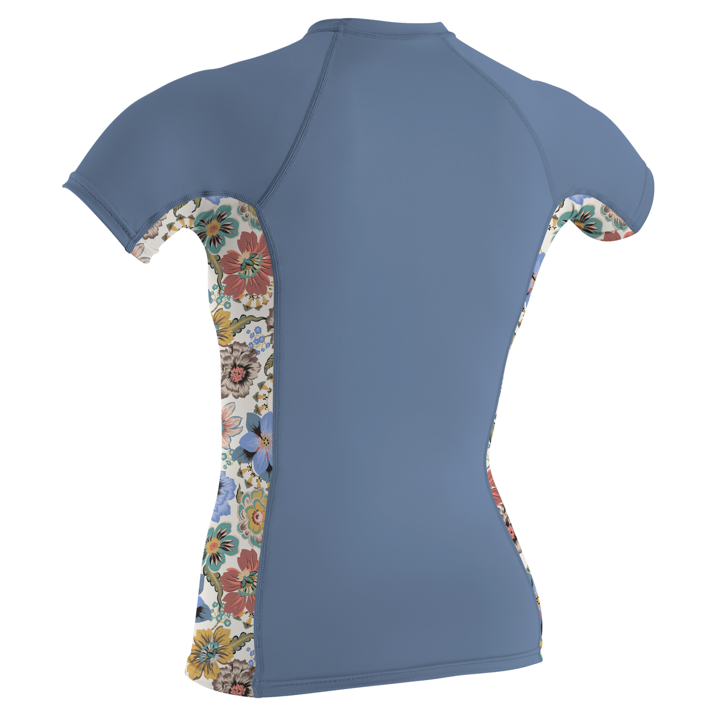 O'Neill Wms Side Print S/S Rash Guard - S/S Rash Guards
