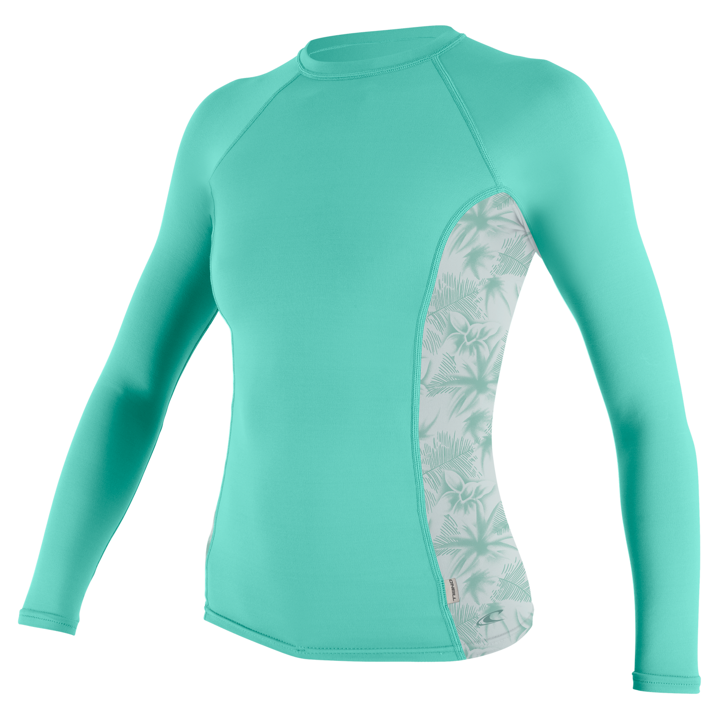 O'Neill Wms Side Print L/S Rash Guard - L/S Rash Guards