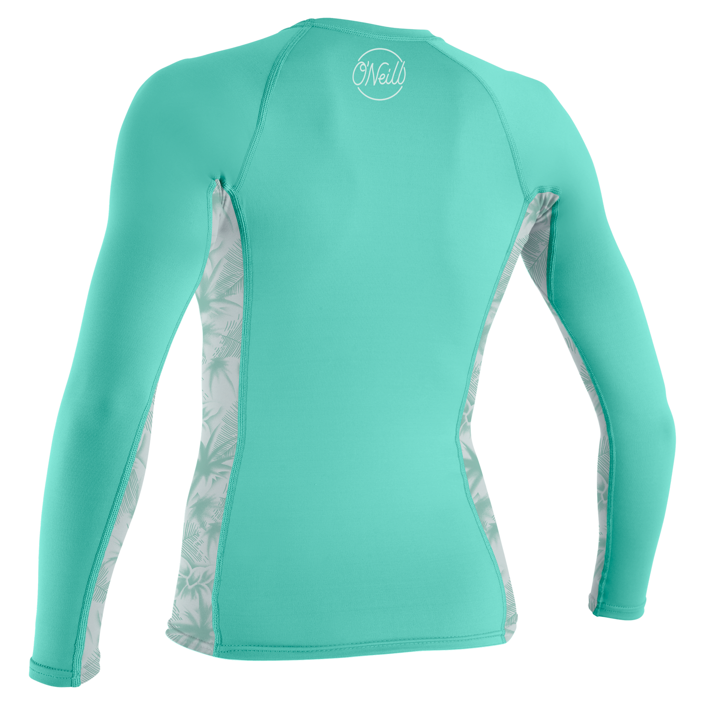 O'Neill Wms Side Print L/S Rash Guard - L/S Rash Guards