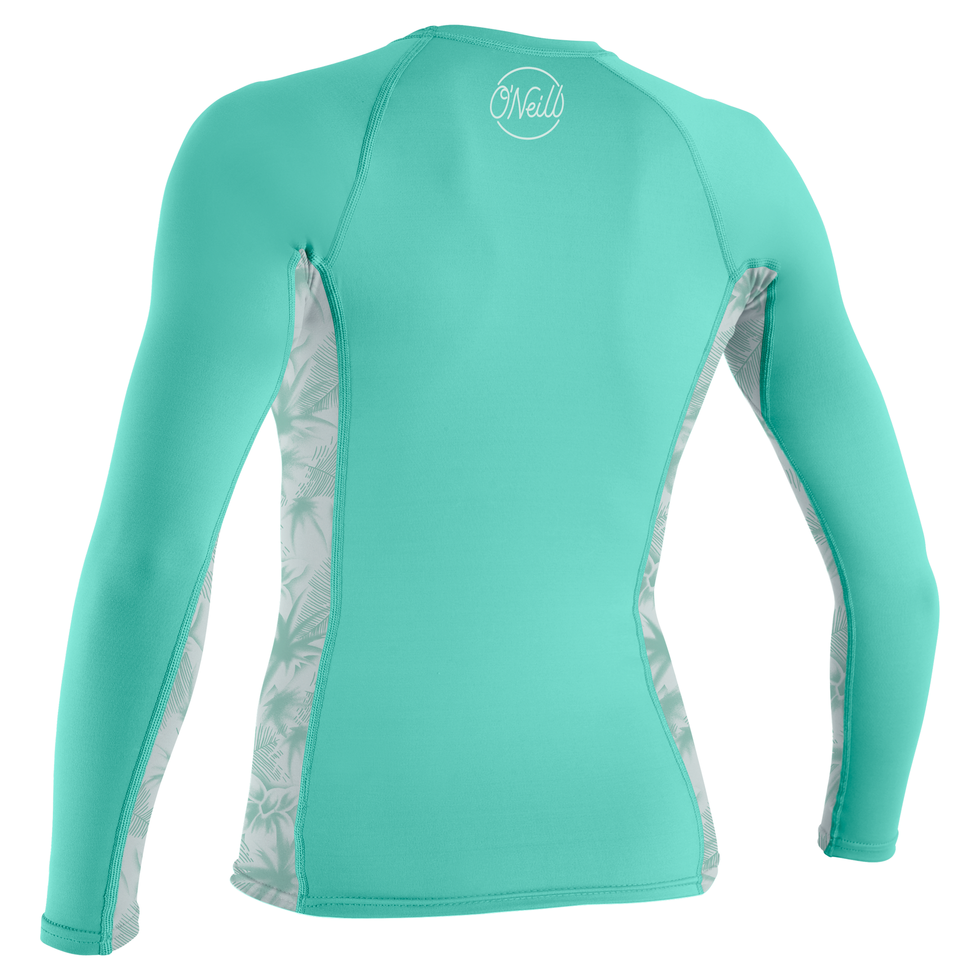 O'Neill Wms Side Print L/S Rash Guard - L/S Rash Guards