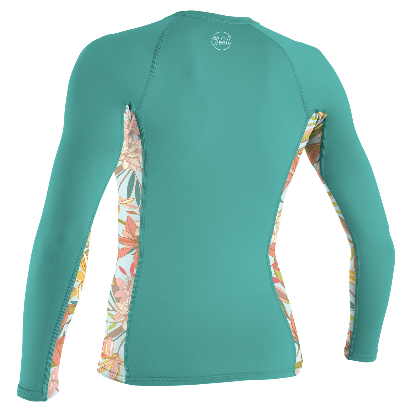 O'Neill Wms Side Print L/S Rash Guard - L/S Rash Guards