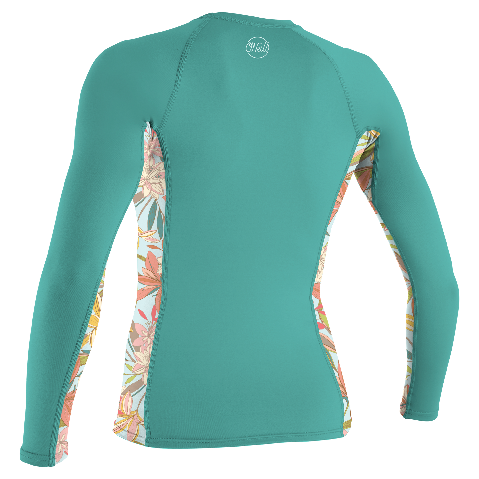 O'Neill Wms Side Print L/S Rash Guard - L/S Rash Guards