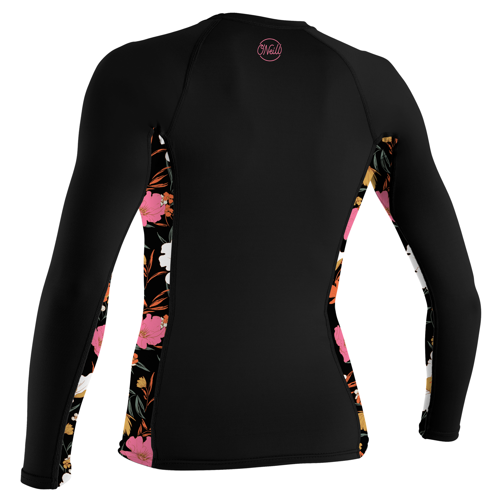O'Neill Wms Side Print L/S Rash Guard - L/S Rash Guards