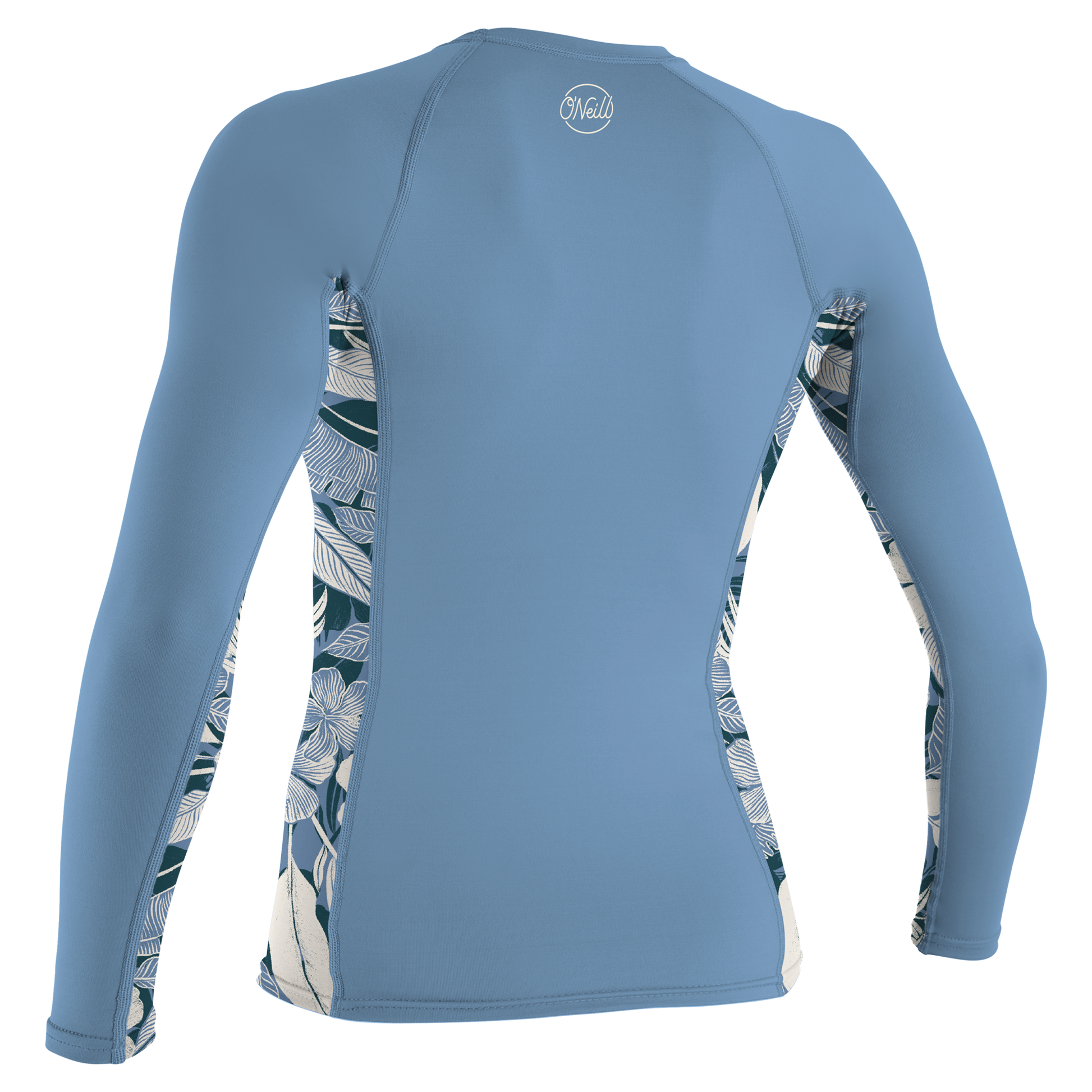 O'Neill Wms Side Print L/S Rash Guard - L/S Rash Guards