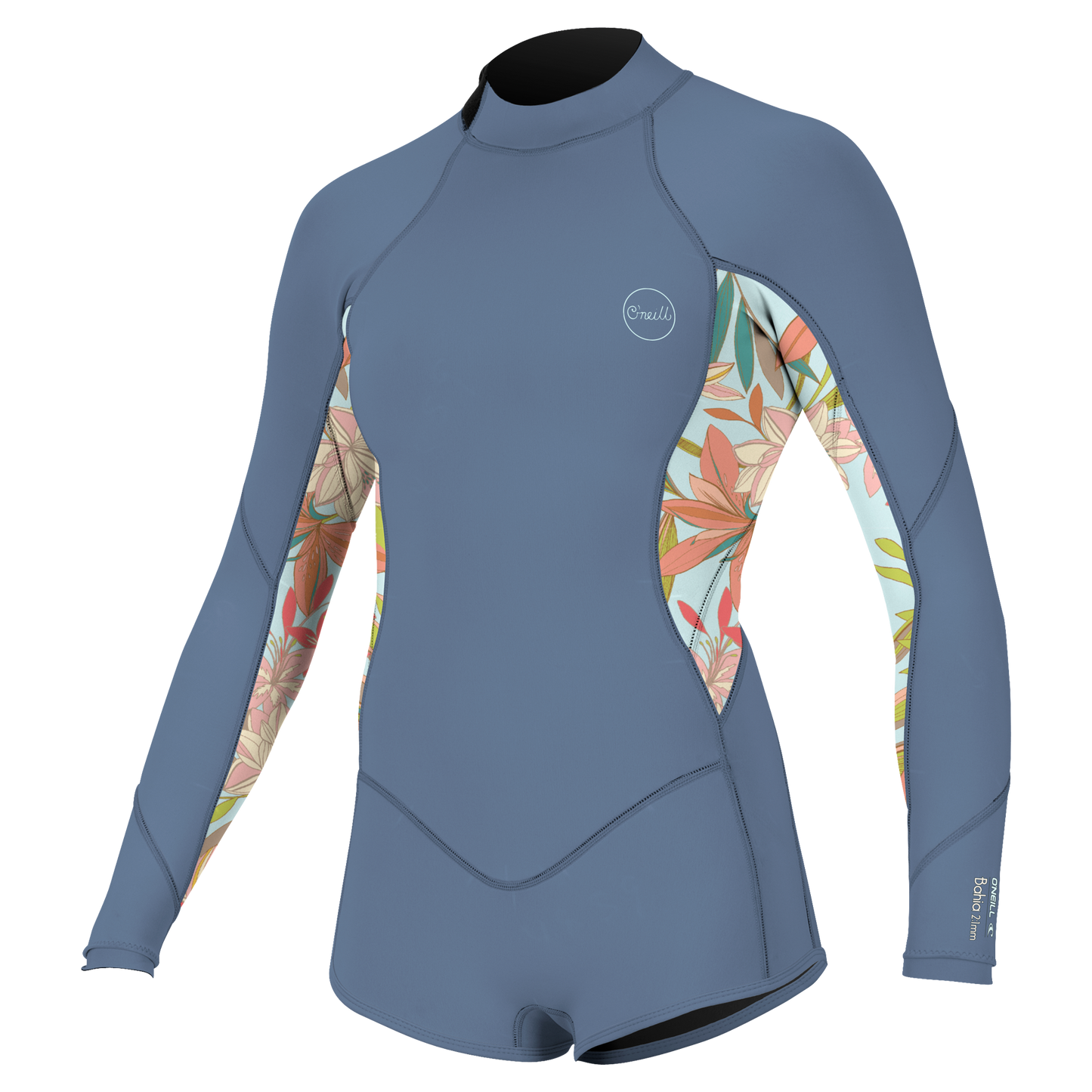O'Neill Girls Bahia 2/1 Back Zip L/S Spring - Long Arm / Back-zip