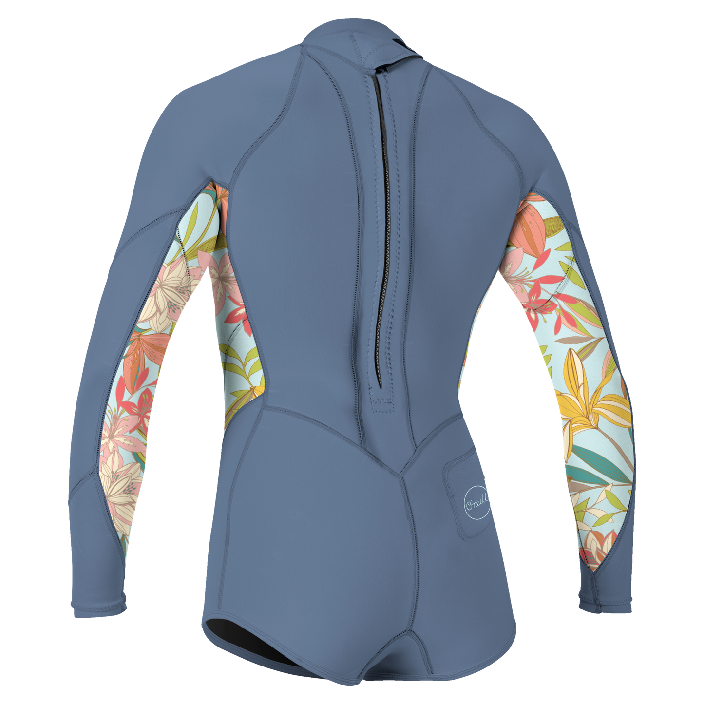 O'Neill Girls Bahia 2/1 Back Zip L/S Spring - Long Arm / Back-zip