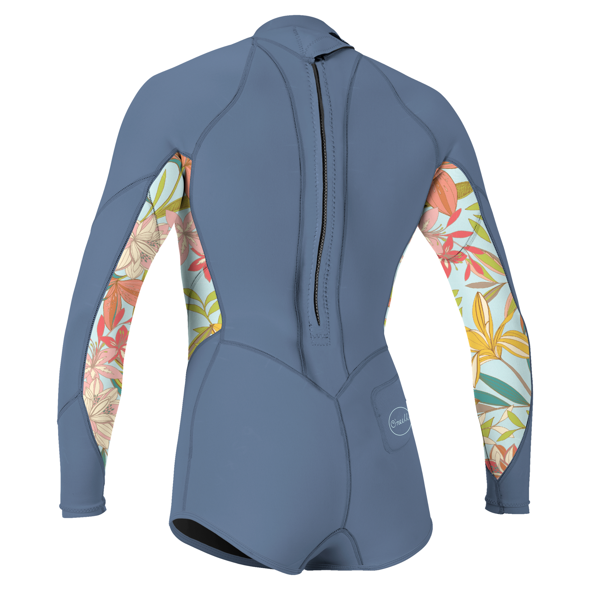 O'Neill Girls Bahia 2/1 Back Zip L/S Spring - Long Arm / Back-zip