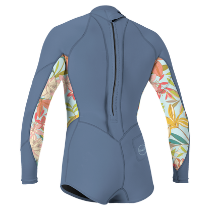 O'Neill Girls Bahia 2/1 Back Zip L/S Spring - Long Arm / Back-zip