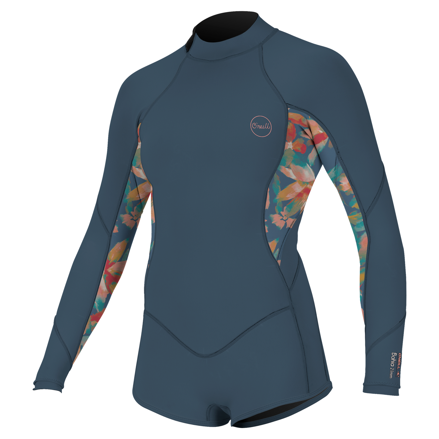 O'Neill Girls Bahia 2/1 Back Zip L/S Spring - Long Arm / Back-zip