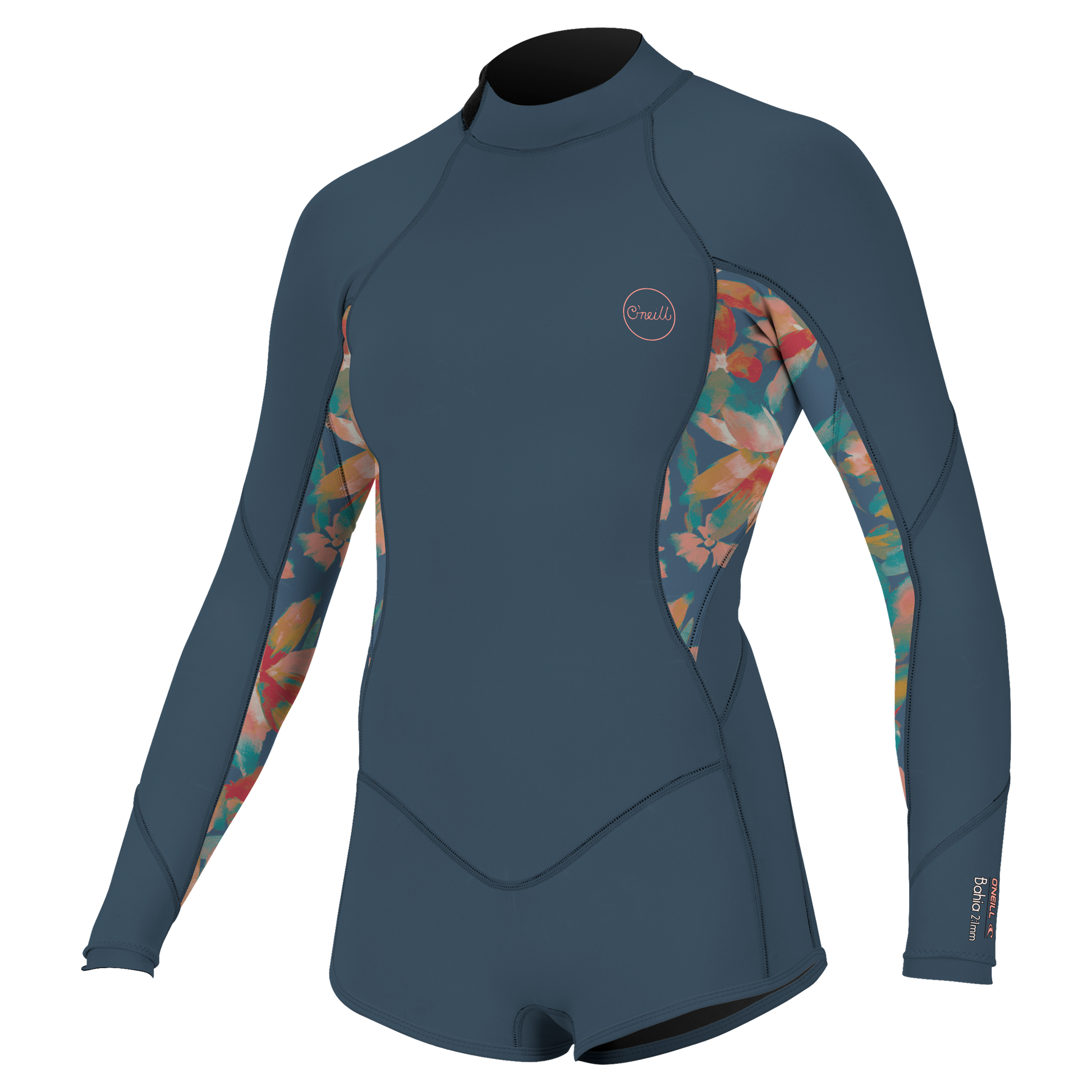 O'Neill Girls Bahia 2/1 Back Zip L/S Spring - Long Arm / Back-zip