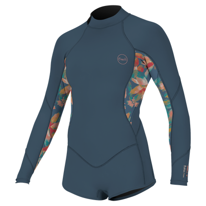 O'Neill Girls Bahia 2/1 Back Zip L/S Spring - Long Arm / Back-zip