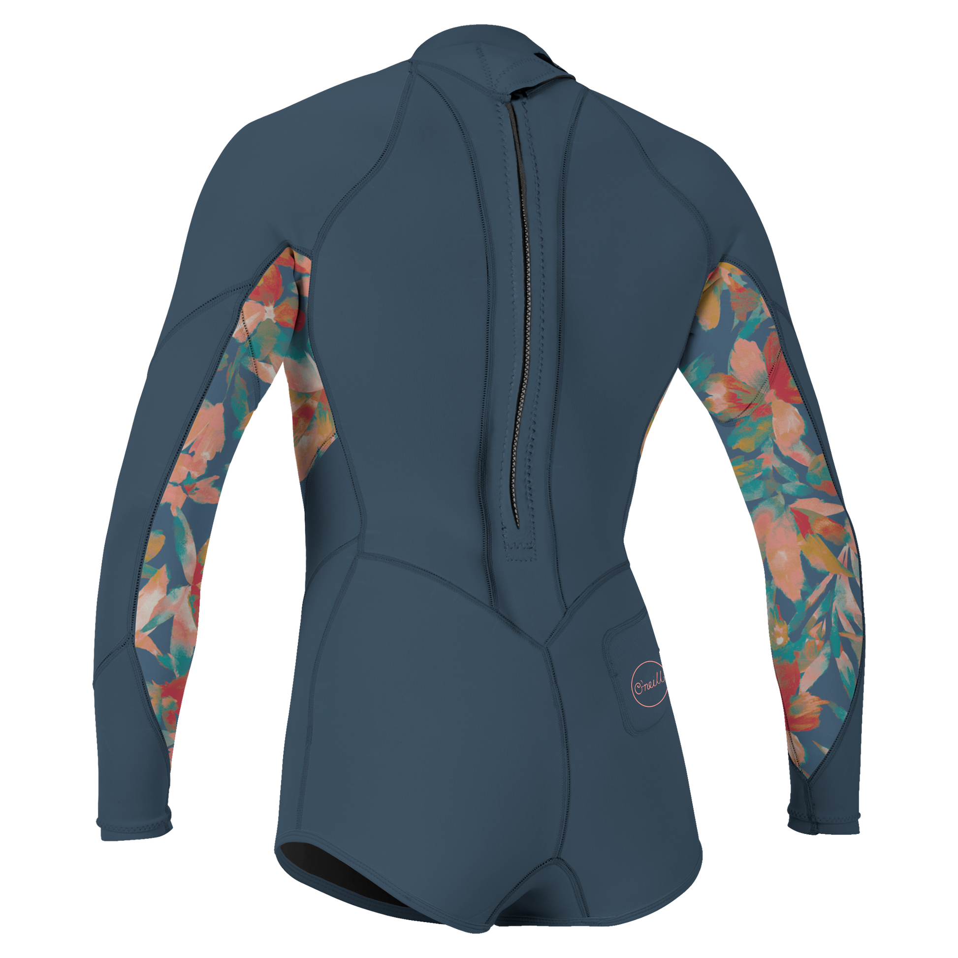 O'Neill Girls Bahia 2/1 Back Zip L/S Spring - Long Arm / Back-zip